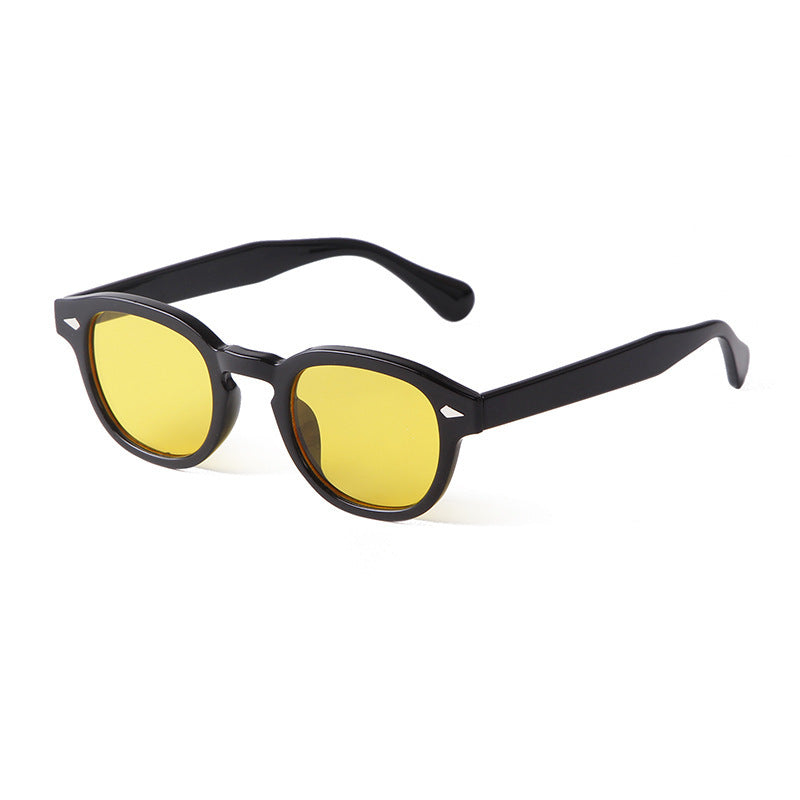 Fashion Sun-resistant Sunglasses Oval Small Frame Sunglasses