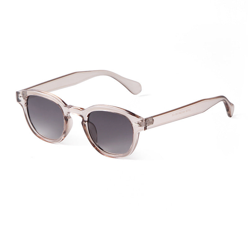 Fashion Sun-resistant Sunglasses Oval Small Frame Sunglasses